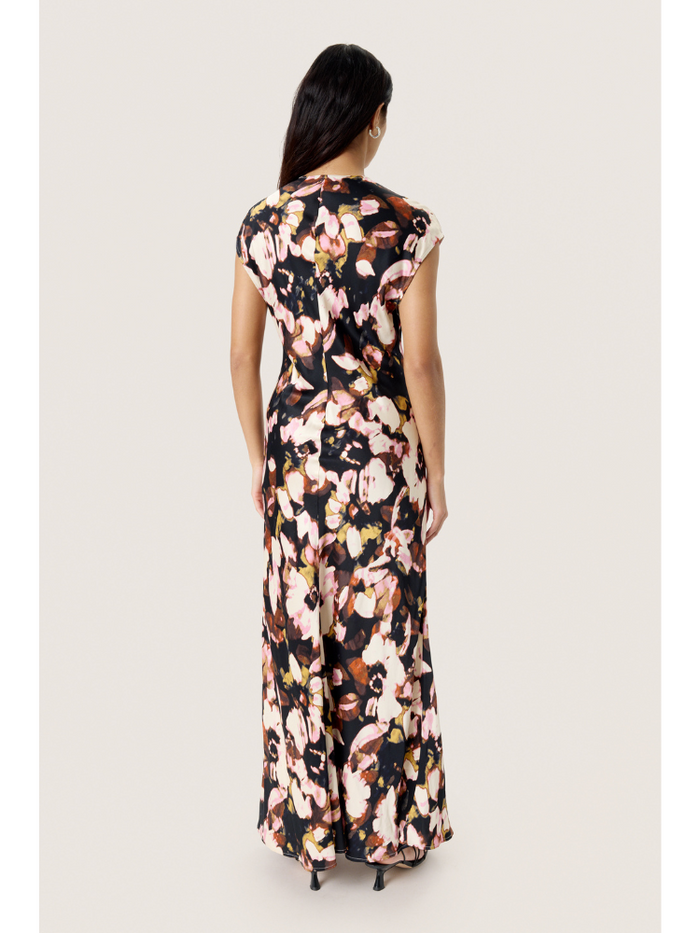 Soaked in Luxury SLCinna Liva Dress Chocolate