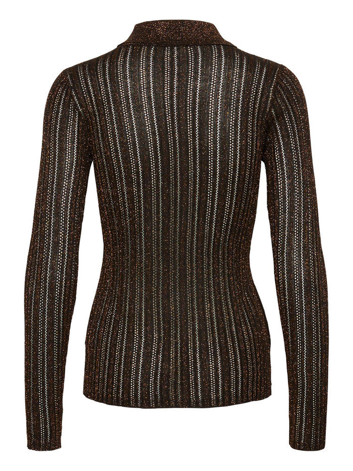 Soaked in Luxury SLLaisa Cardigan Copper