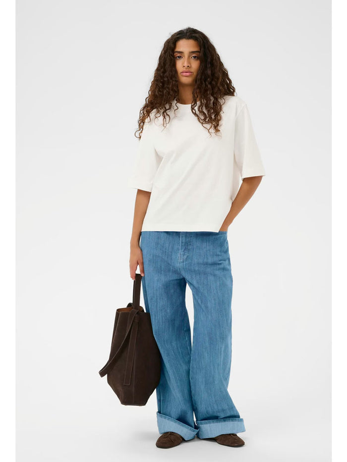 Soaked in Luxury SLNinnie Fold-Up Jeans