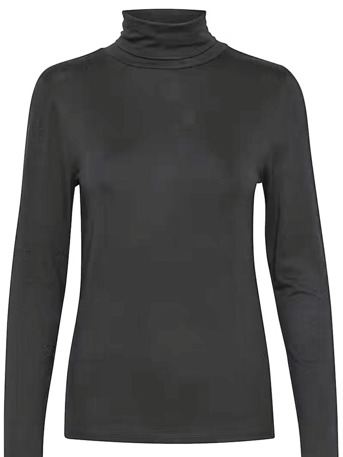 Soaked SLHanadi Rollneck LS Black
