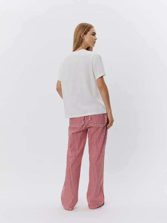 Sofie Schnoor Cherry T-Shirt White & Red