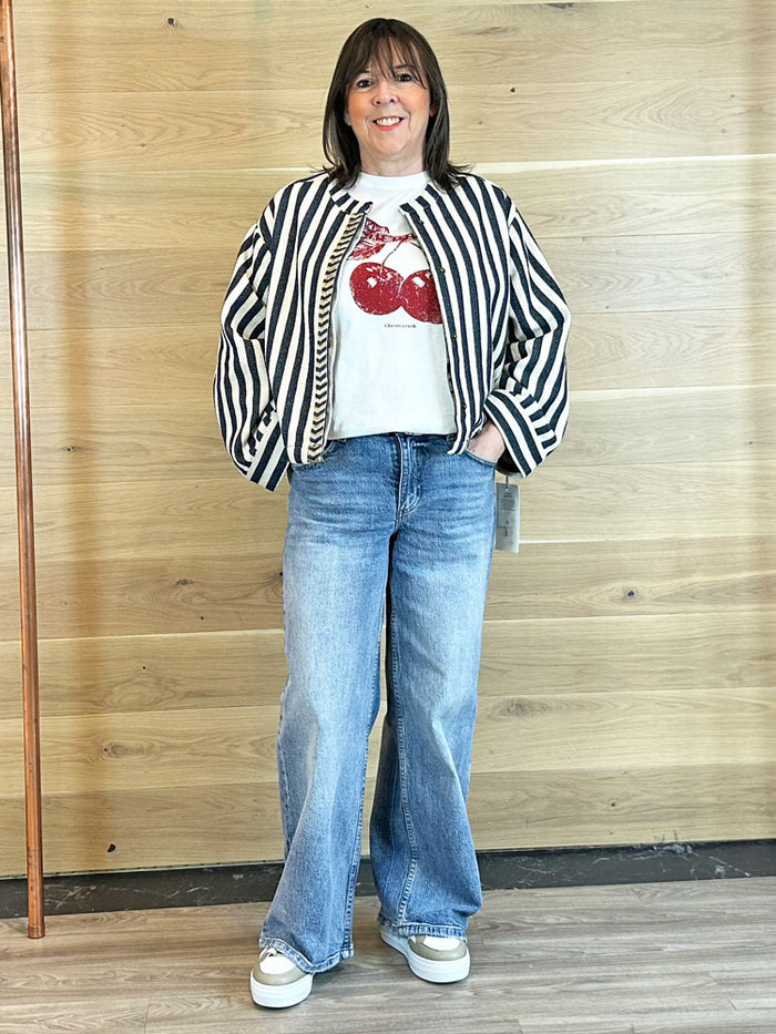 Sofie Schnoor Cherry T-Shirt White & Red