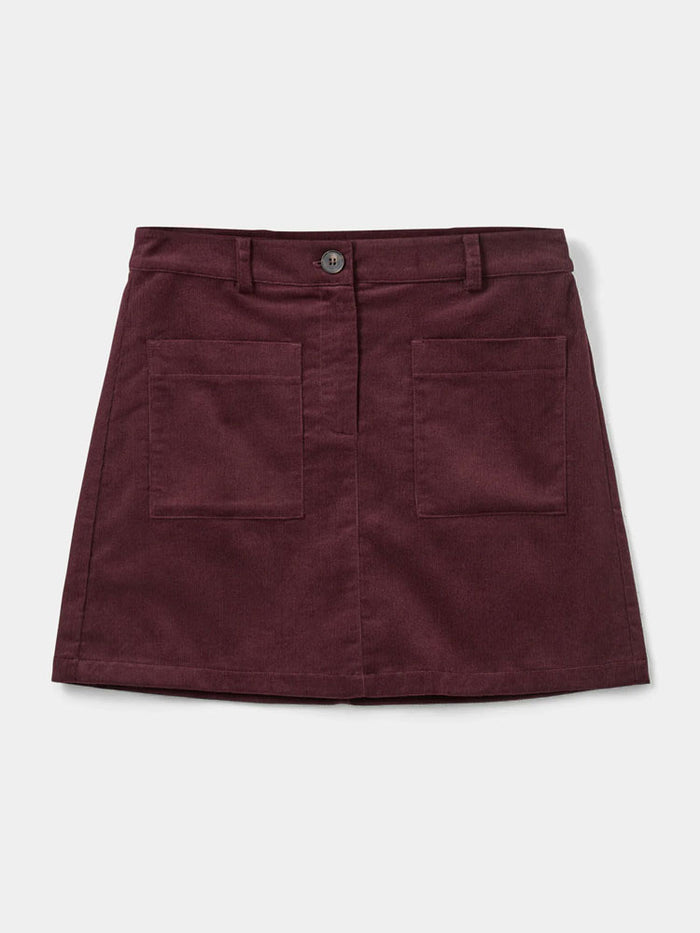 Sofie Schnoor LeonaSW Corduroy Skirt Plum