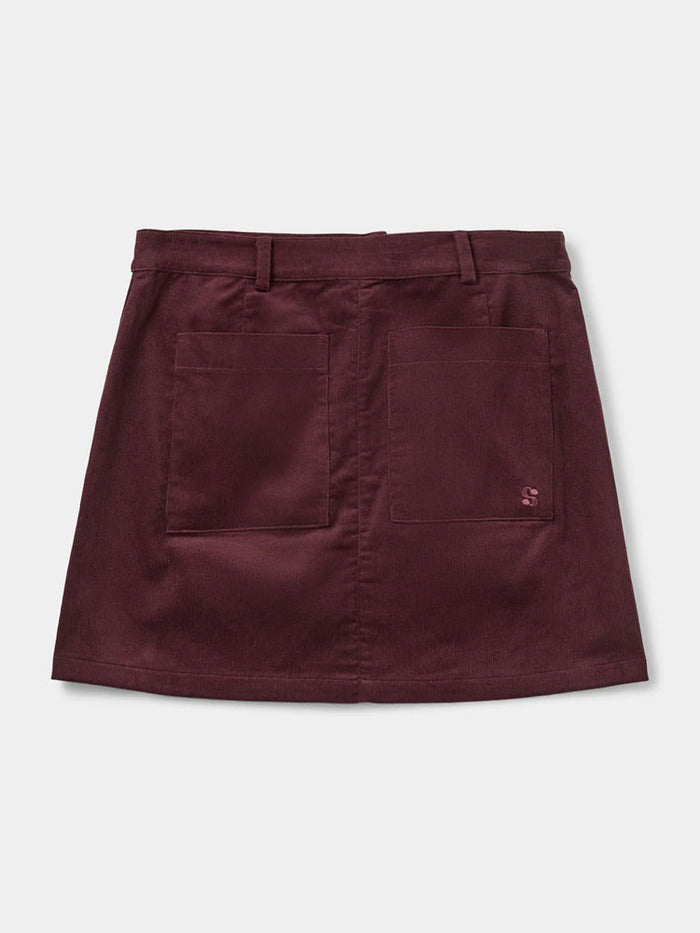 Sofie Schnoor LeonaSW Corduroy Skirt Plum