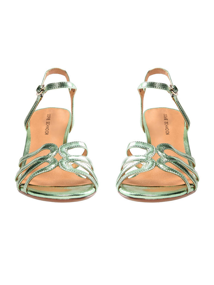 Sofie Schnoor Strappy Heels Mint