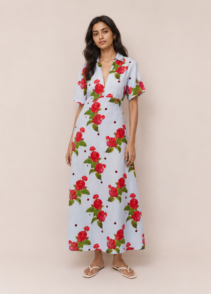 Sparks Maxi Dress - Blue