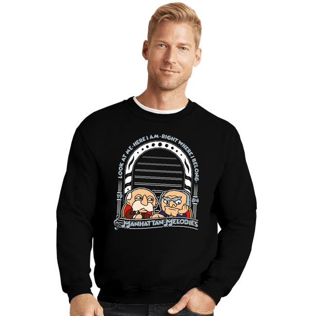 Crewneck Sweater, Unisex / Small / Black