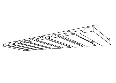 STEMWARE RACK   Metro White