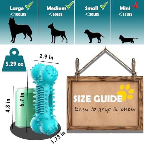 Stick Bone for Dog Teeth Cleaning Toothbrush Pet Clever