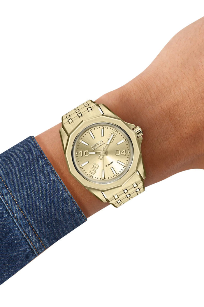 Stinger gold-tone stainless steel watch