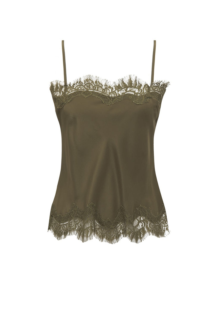Straight Ale Cami - Dark Olive