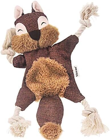 Sturdy Squirrel Interactive Pet Toy Rope Knots Puppy Chew Teething Toys Toys Pet Clever