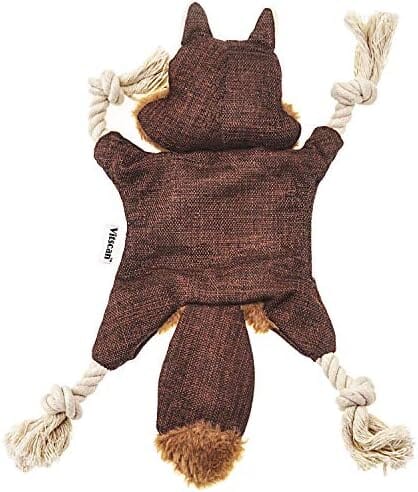 Sturdy Squirrel Interactive Pet Toy Rope Knots Puppy Chew Teething Toys Toys Pet Clever