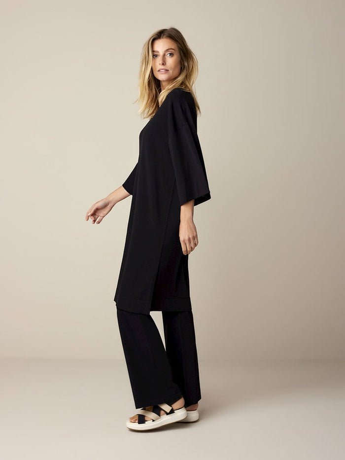 Summum Black Knitted Dress