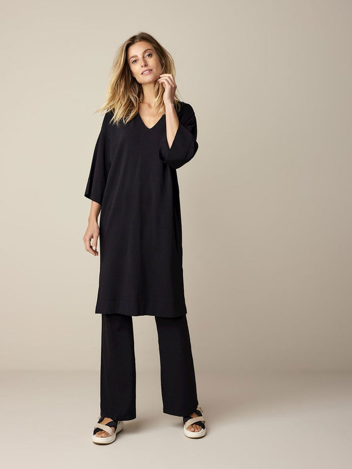 Summum Black Knitted Dress