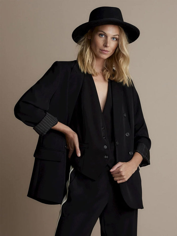 Summum Boyfriend Blazer Black