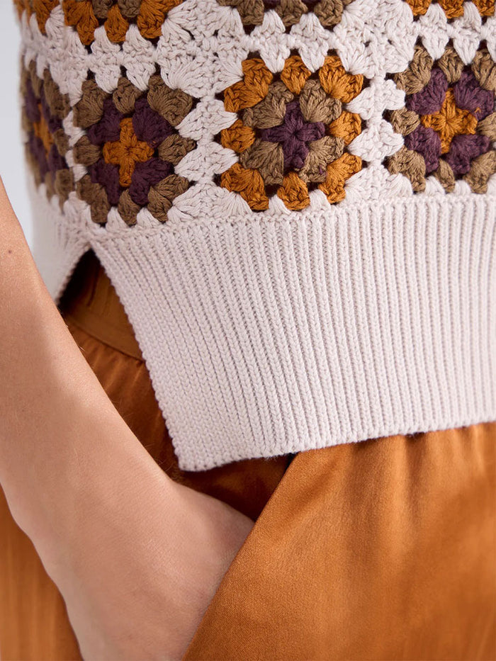 Summum Crochet Slipover Multicolour
