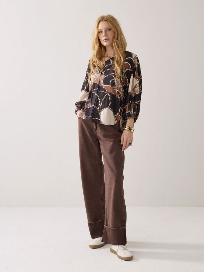 Summum Printed Blouse Multicolour
