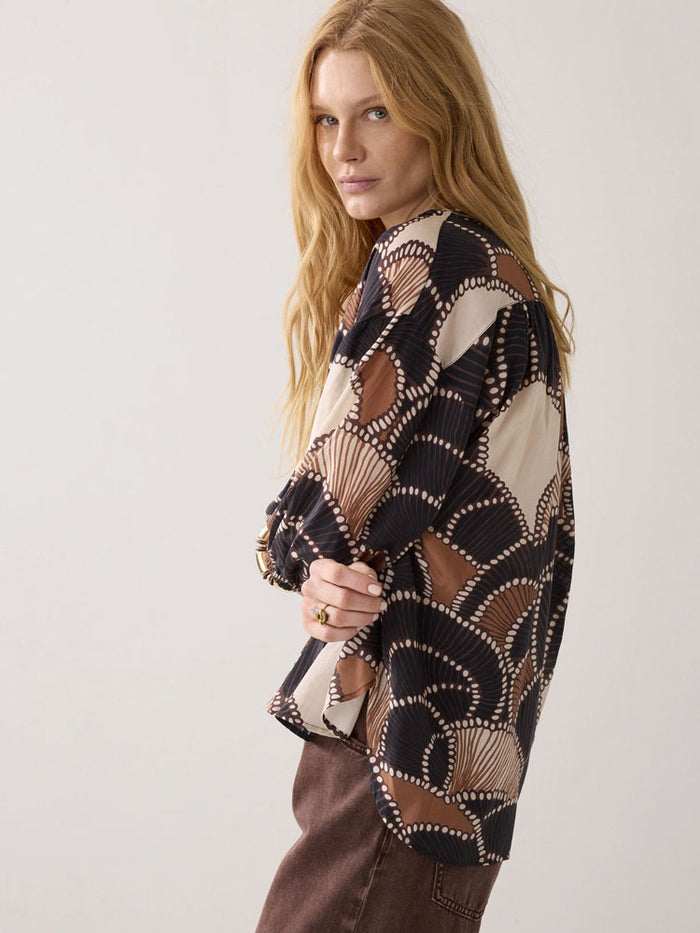 Summum Printed Blouse Multicolour