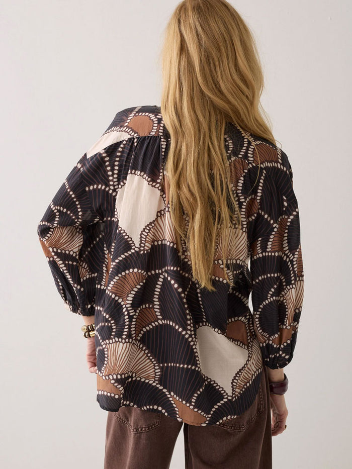 Summum Printed Blouse Multicolour