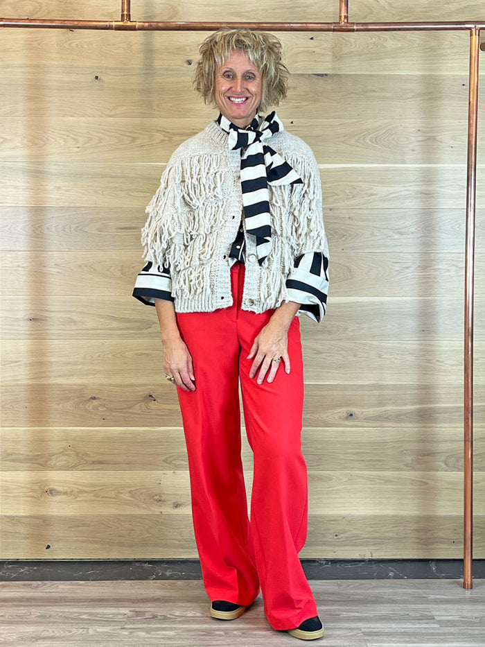 Summum Trousers True Red