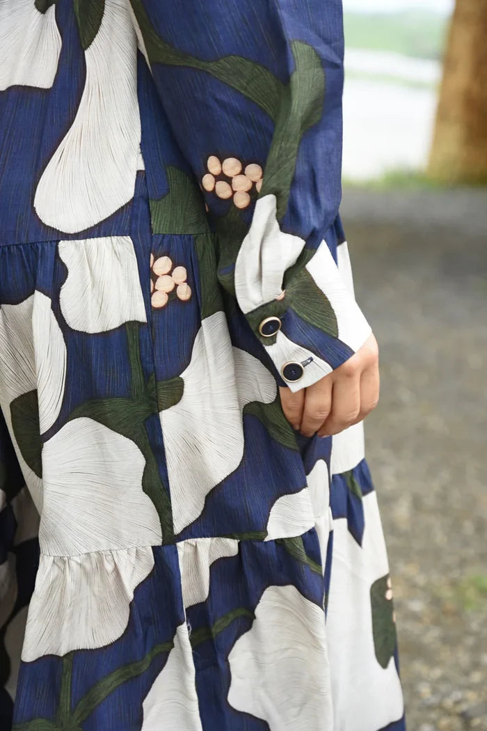 Sun & The Swoon Dress - Navy