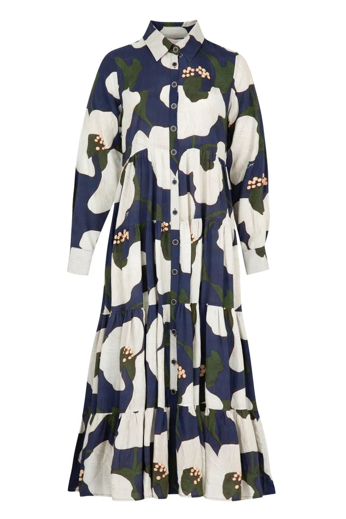 Sun & The Swoon Dress - Navy