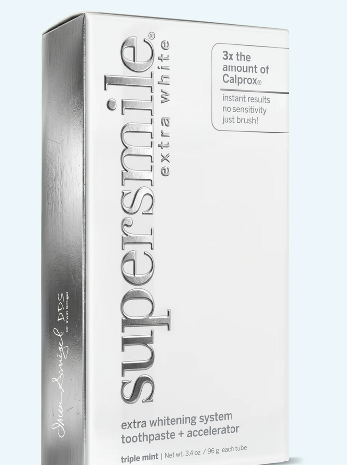 Supersmile Extra Whitening System Fluoride Free Triple Mint 3.4 oz