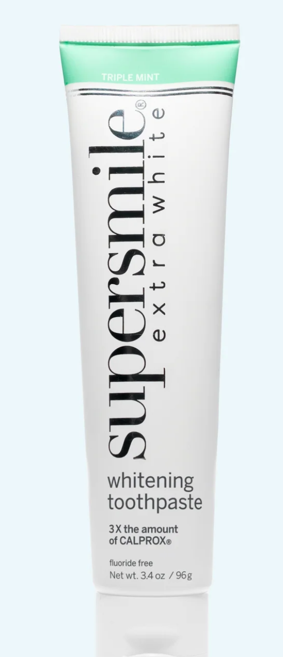 Supersmile Extra Whitening System Fluoride Free Triple Mint 3.4 oz