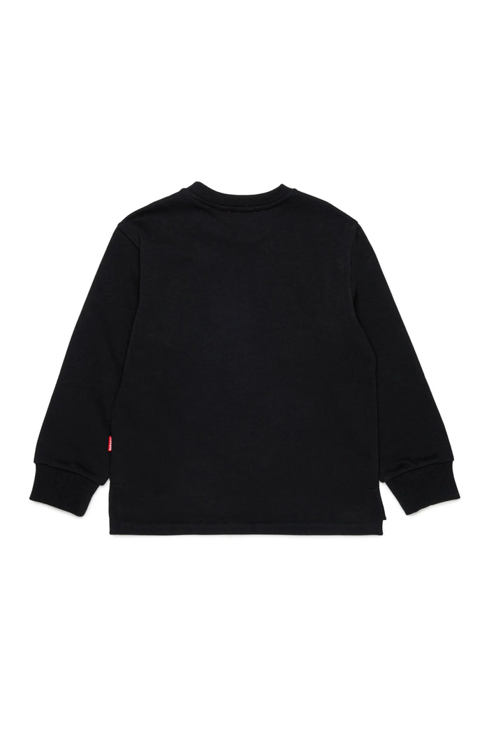 Sweatshirt cut-off logo print