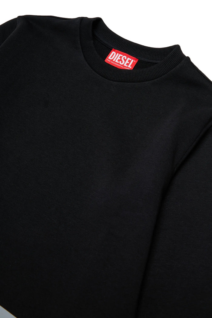 Sweatshirt cut-off logo print