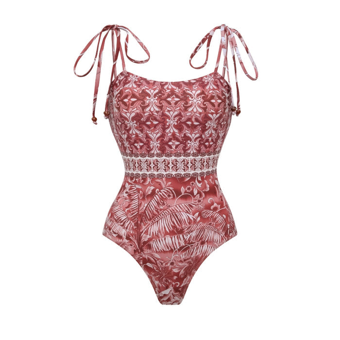 Sybil Swimsuit Set - Red