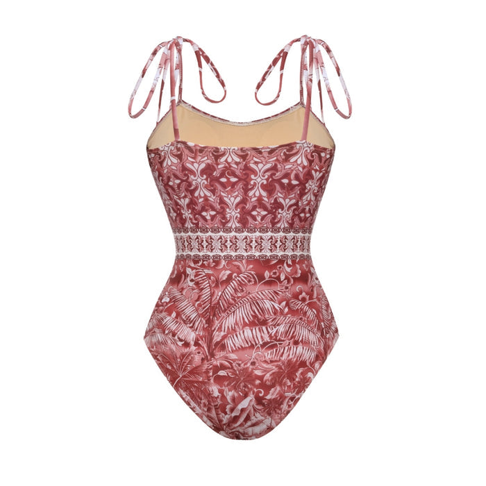 Sybil Swimsuit Set - Red