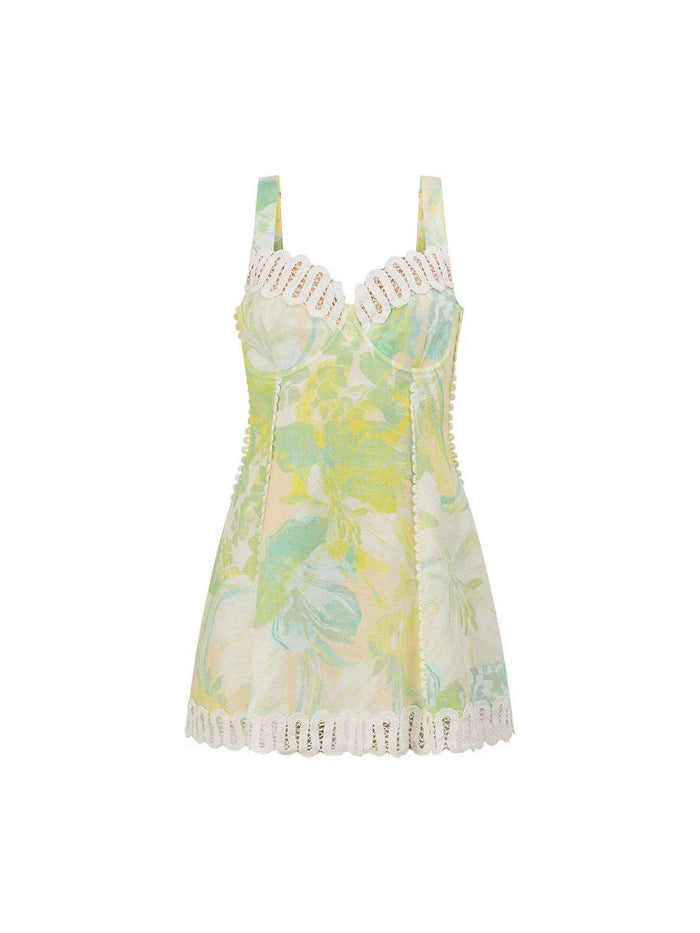 Sylla Mini Dress - Yellow