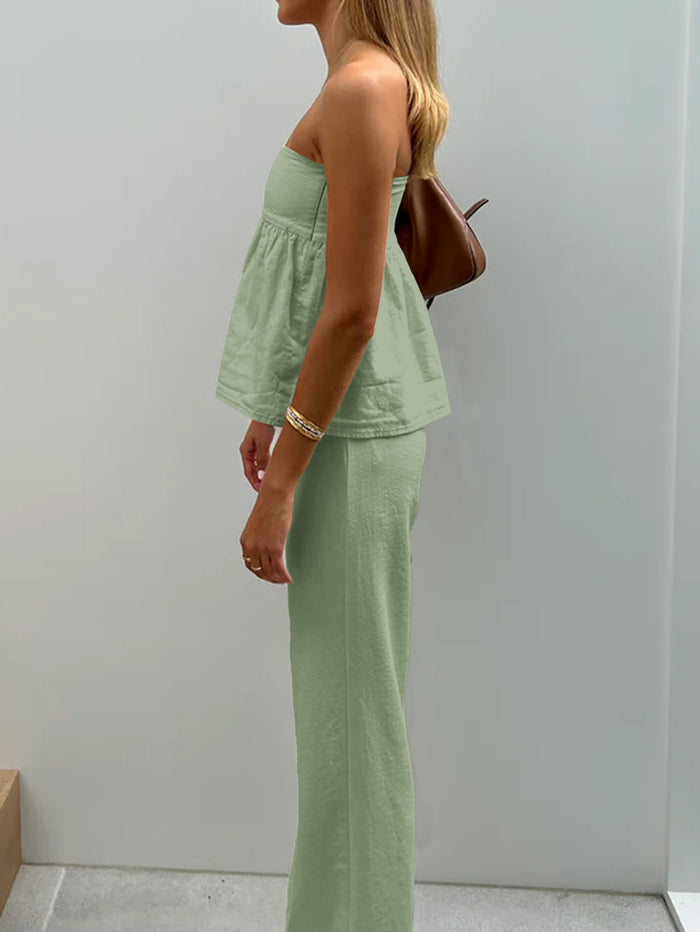 Tana Co ord Set - Green
