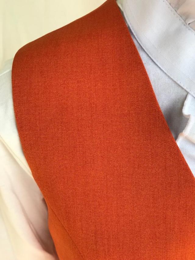 Tangerine Traditional Waistcoats Adults (142)