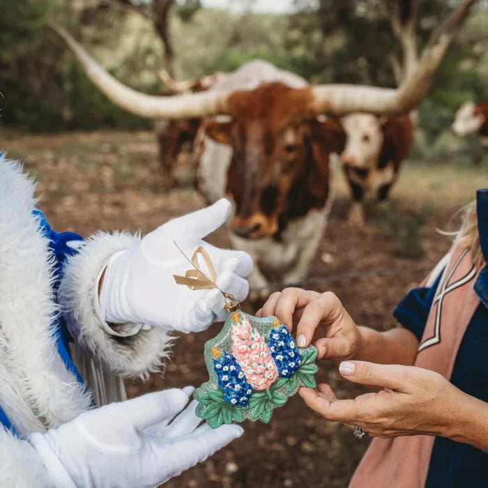 Texas Bluebonnet Ornament - 2025 Edition