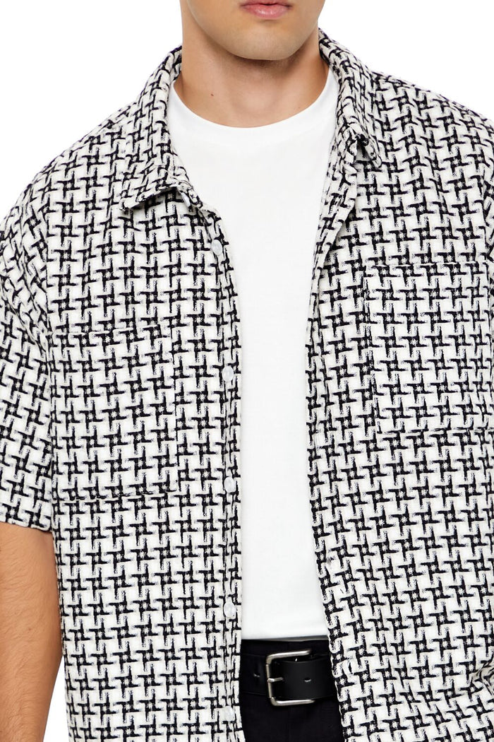 Textured Geo Shirt