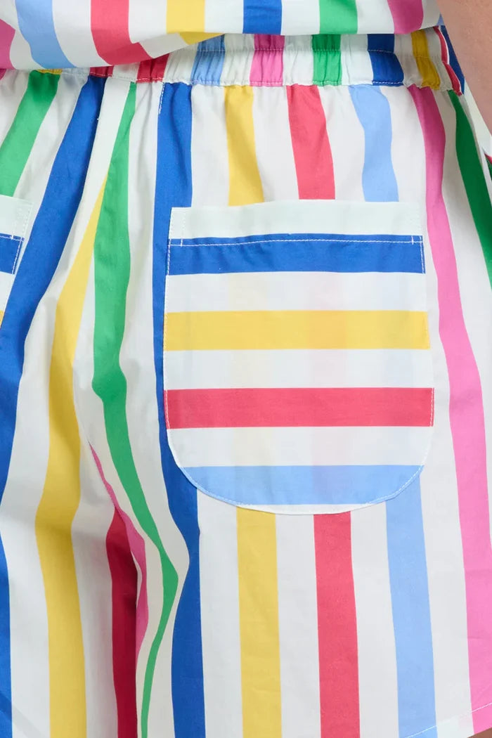 The Ashely Short - Fiesta Stripe