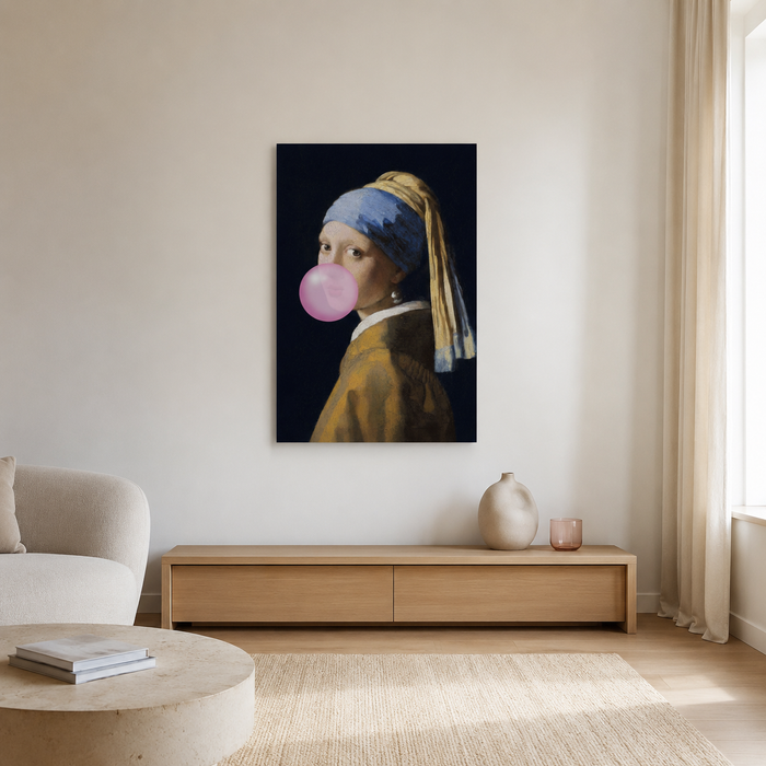 The Bubblegum Girl — A Twisted Portrait