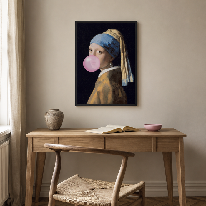 The Bubblegum Girl — A Twisted Portrait