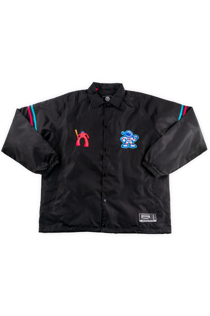 The Flaming Lips x Oklahoma City Comets Pink Robot Astro Skater Jacket product view