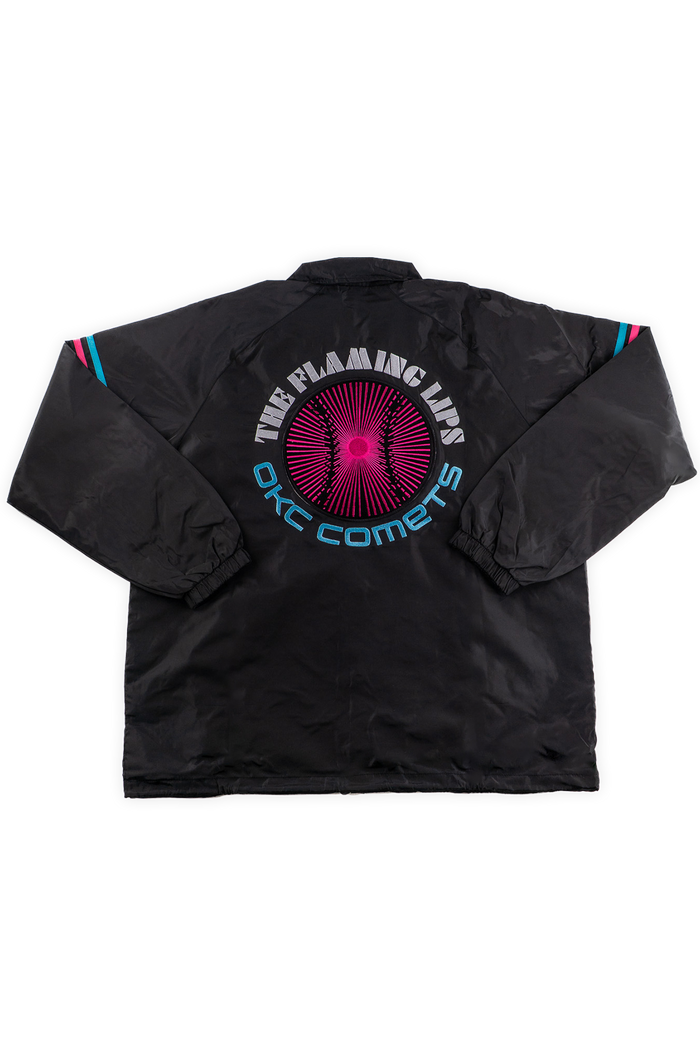 The Flaming Lips x Oklahoma City Comets Pink Robot Astro Skater Jacket product view