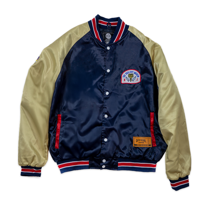[ The Gaslight Anthem x Jersey Shore BlueClaws ] Satin Jacket - Official League