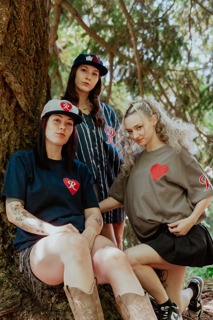 [ The Head and the Heart x Tacoma Rainiers ] Heart of Tacoma Tee - Official League