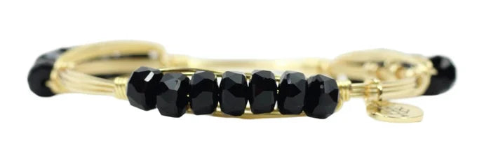 The Noah Bangle Bracelet ( 7 Stones)