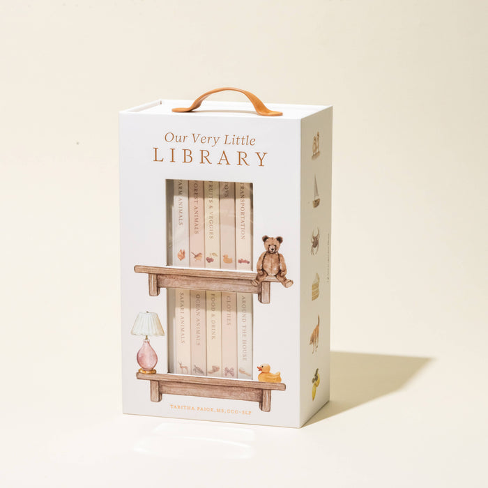 The Welcome, Our Very Little Library, ten mini board books in a slipcase