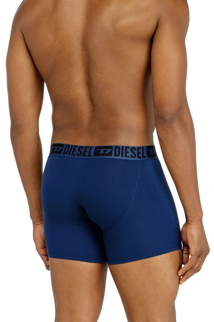 Three-pack boxer briefs in stretch cotton