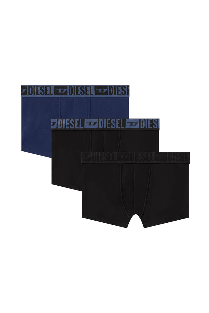 Three-pack of stretch cotton boxer briefs with tonal waistband