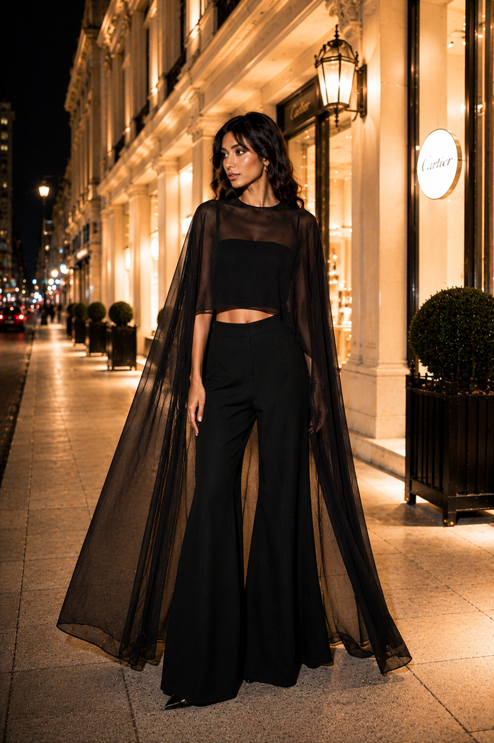 Tira Cover Up Top - Black